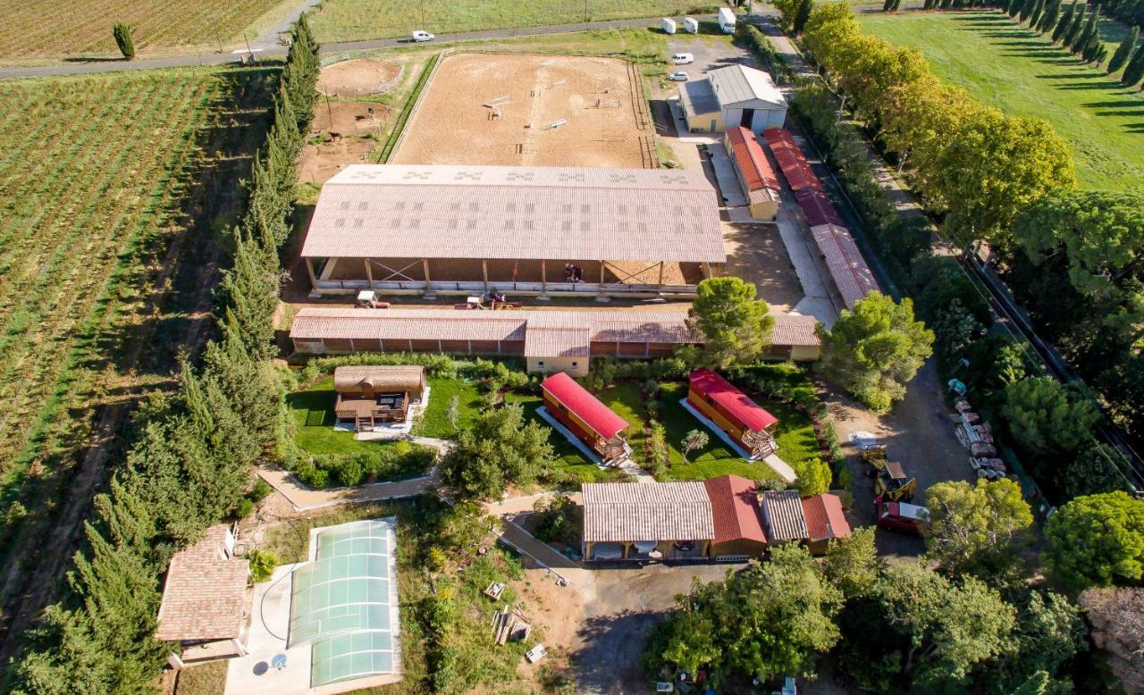 Les Gites De La Serre Saint-Thibéry Exterior foto